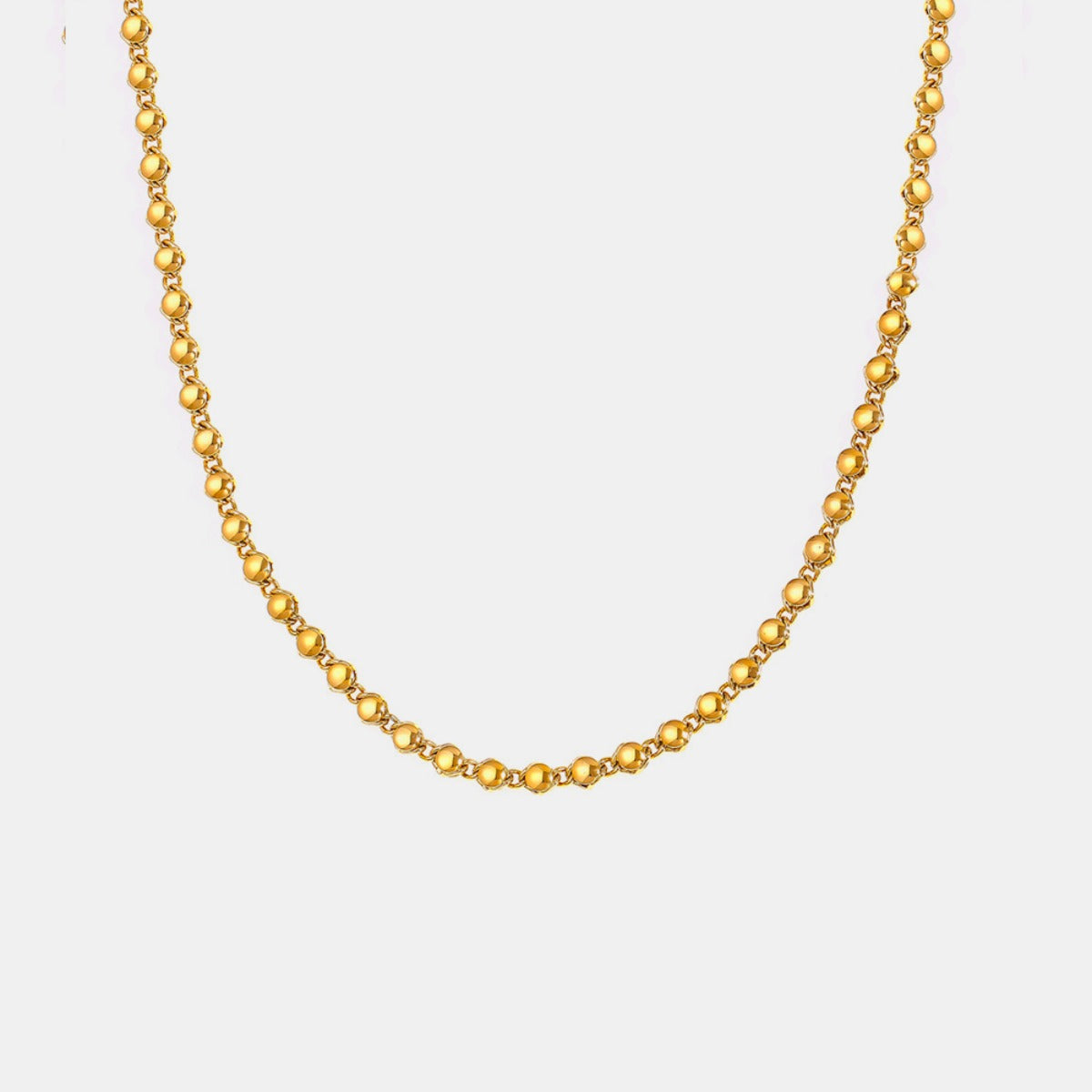 18K Gold-Plated Copper Necklace-Bijou Crush