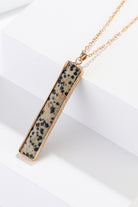 Natural Stone Drop Earrings-Bijou Crush