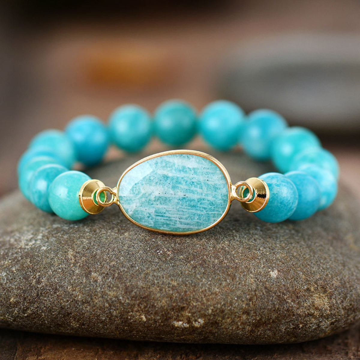 Natural Stone Beaded Bracelet-Bijou Crush