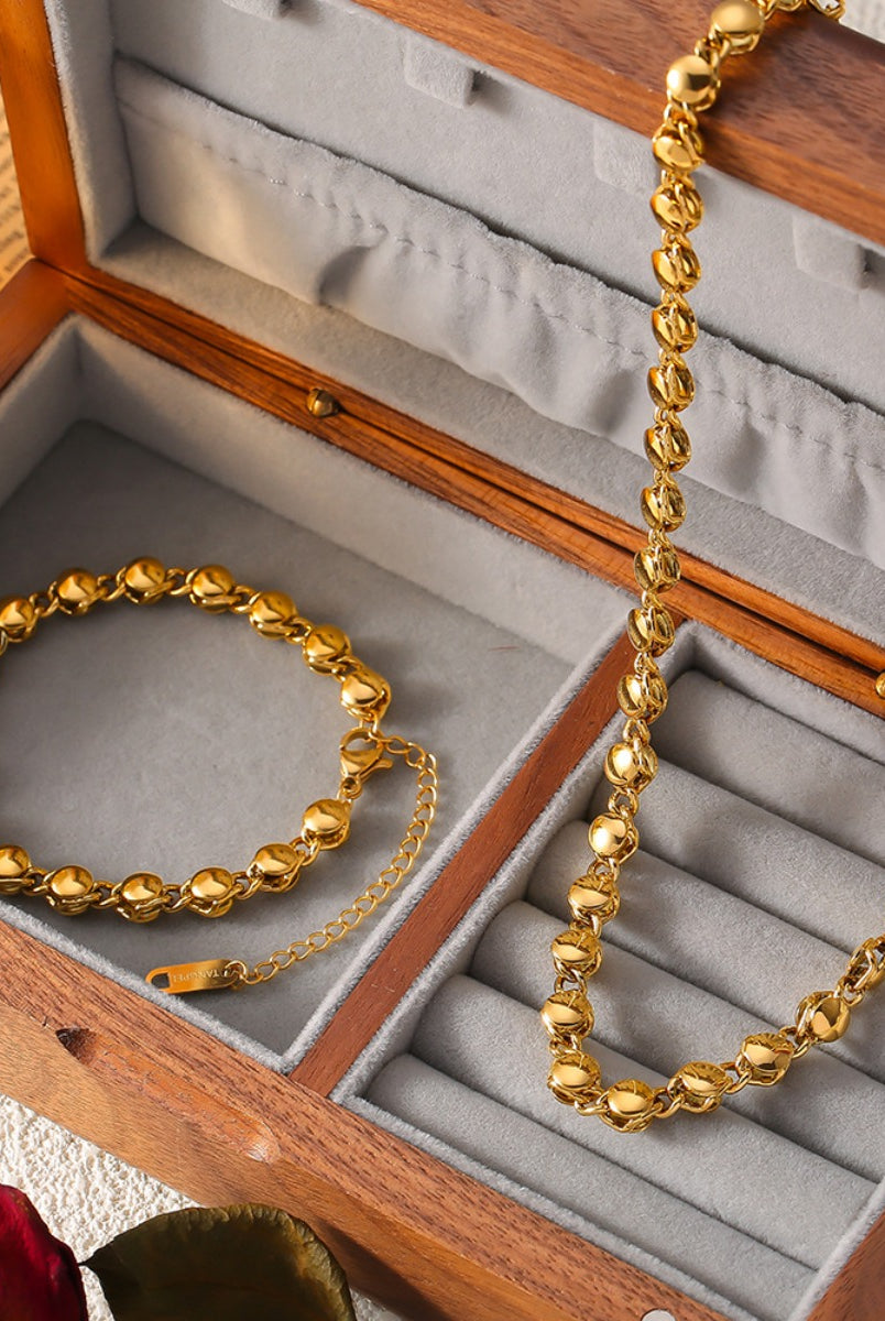 18K Gold-Plated Copper Necklace-Bijou Crush