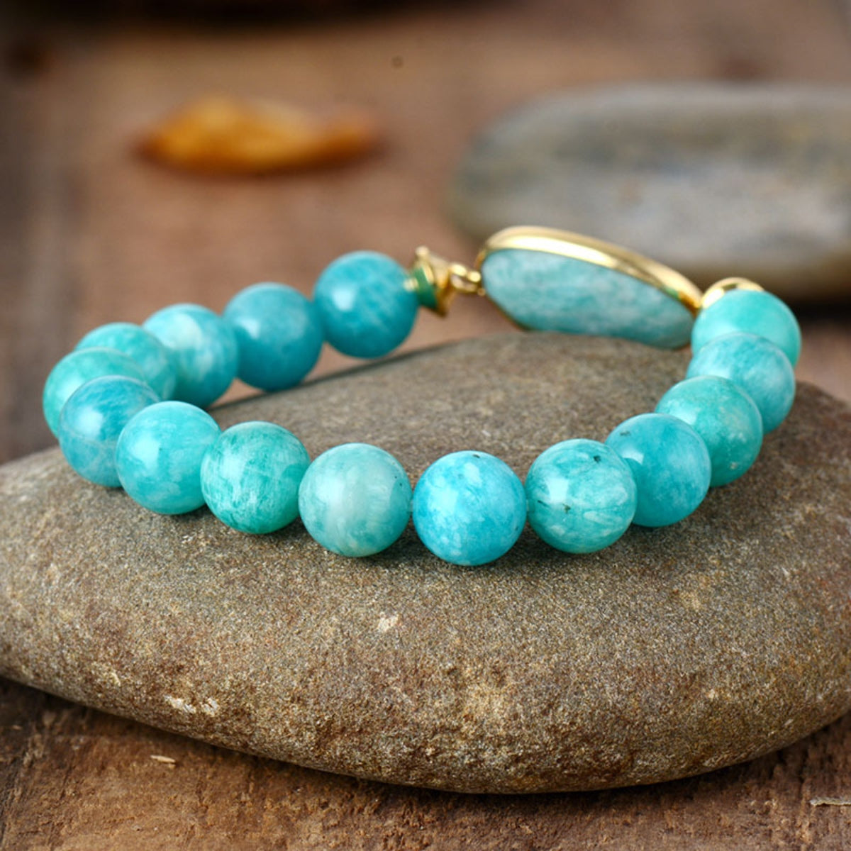 Natural Stone Beaded Bracelet-Bijou Crush