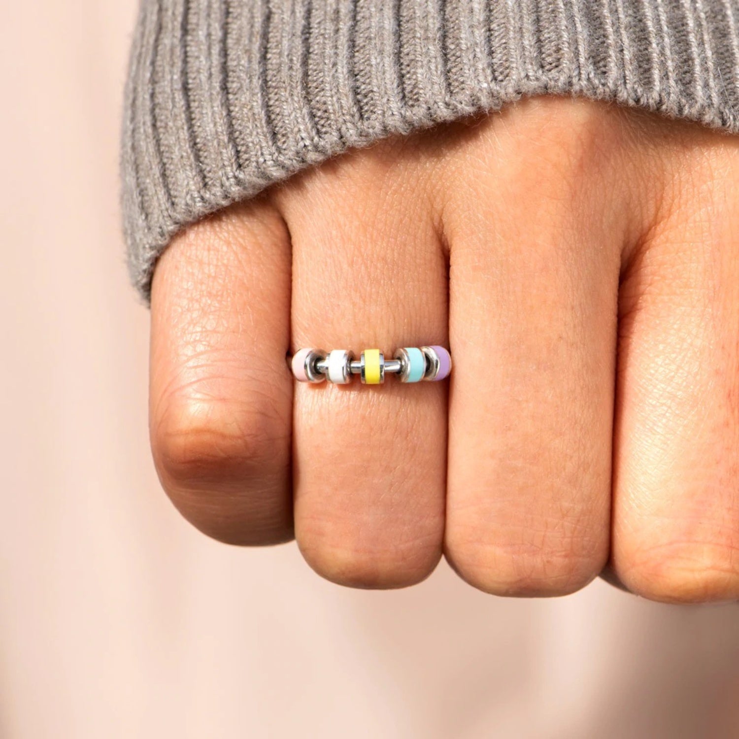 925 Sterling Silver Oil Drip Ring-Bijou Crush