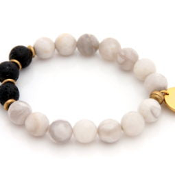 Breathe Charm Bracelet-Bijou Crush