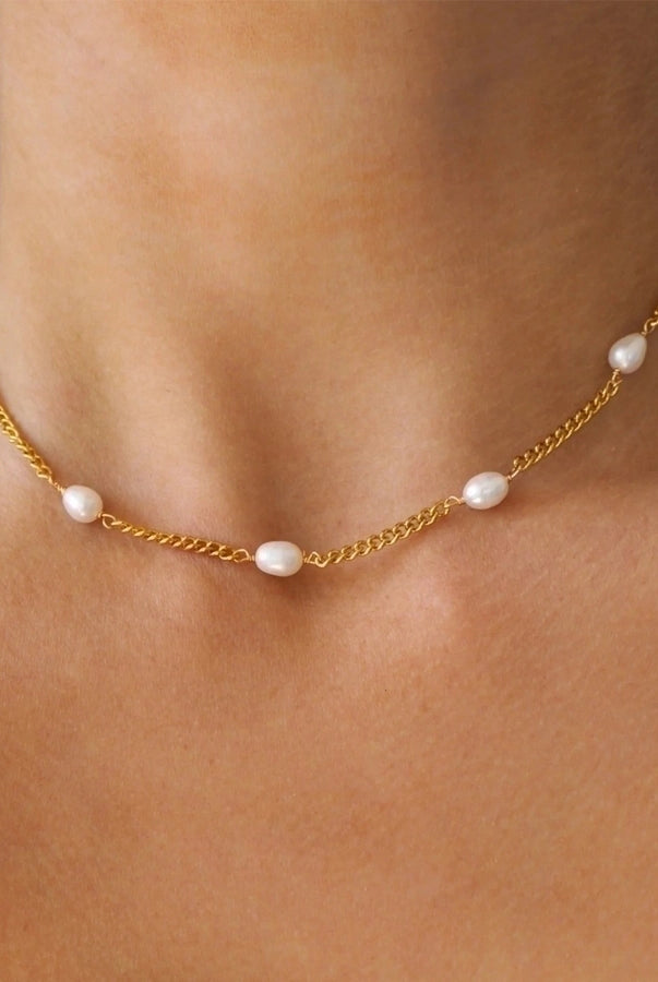 Modern Vibes Necklace - Sleek Geometric 316L Stainless Steel Aesthetic-Bijou Crush