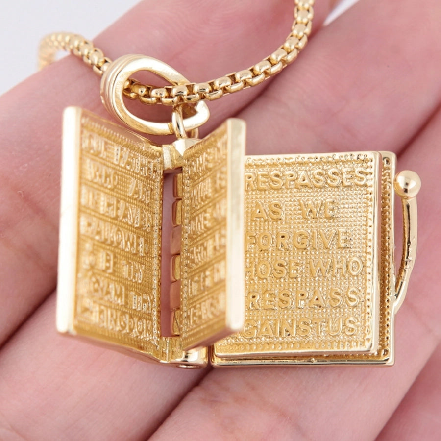 Simple Style Letter Copper 18K Gold Plated Plating Inlay Pendant Necklace-Bijou Crush