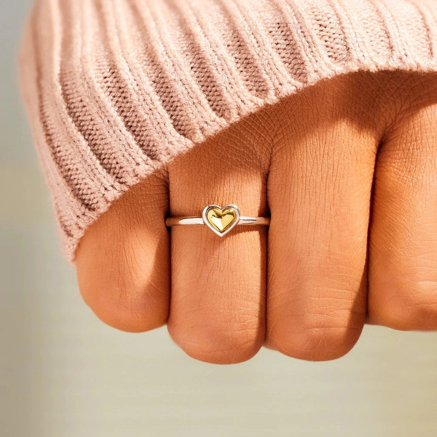 Sweet Heart Vibes 925 Sterling Silver Rings-Bijou Crush