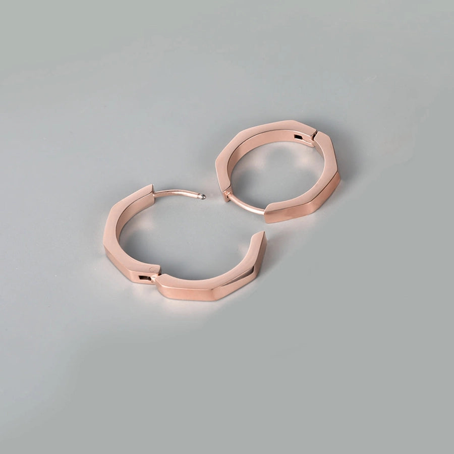 Timeless Minimalist Earrings – Dual-Tone Elegance-Bijou Crush
