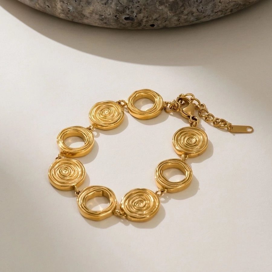 Retro Cross Pendant Necklace – 18K Gold-Plated Titanium Steel Classic-Bijou Crush