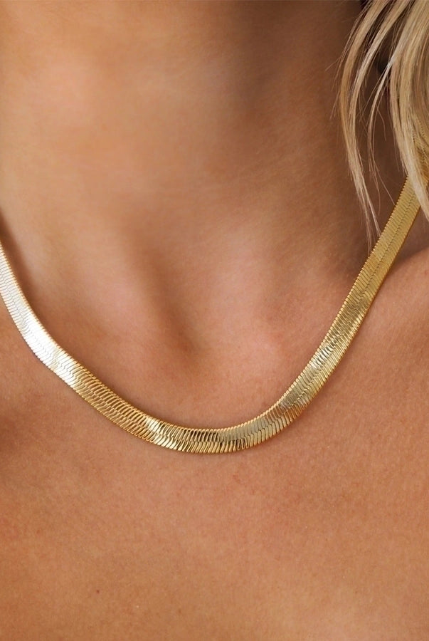 Modern Vibes Necklace - Sleek Geometric 316L Stainless Steel Aesthetic-Bijou Crush