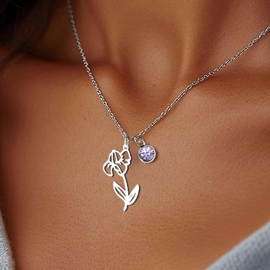 French-Inspired Pendant Necklace – Timeless 304 Stainless Steel Charm-Bijou Crush