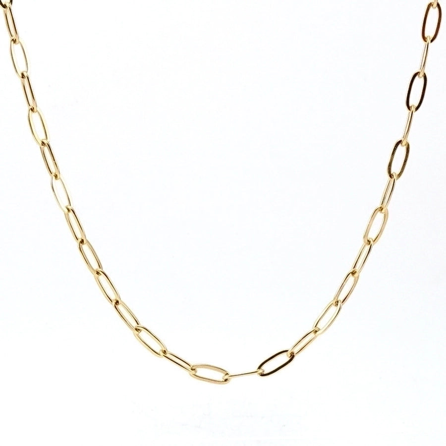 Geo Glam Necklace – 304 Stainless Steel with 18K Gold-Plated Shine-Bijou Crush