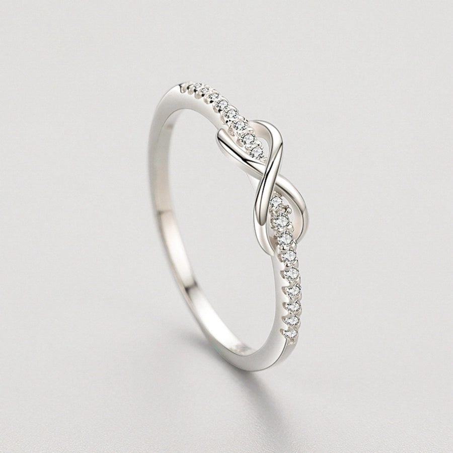 Forever Spark Zircon Infinity Ring-Bijou Crush