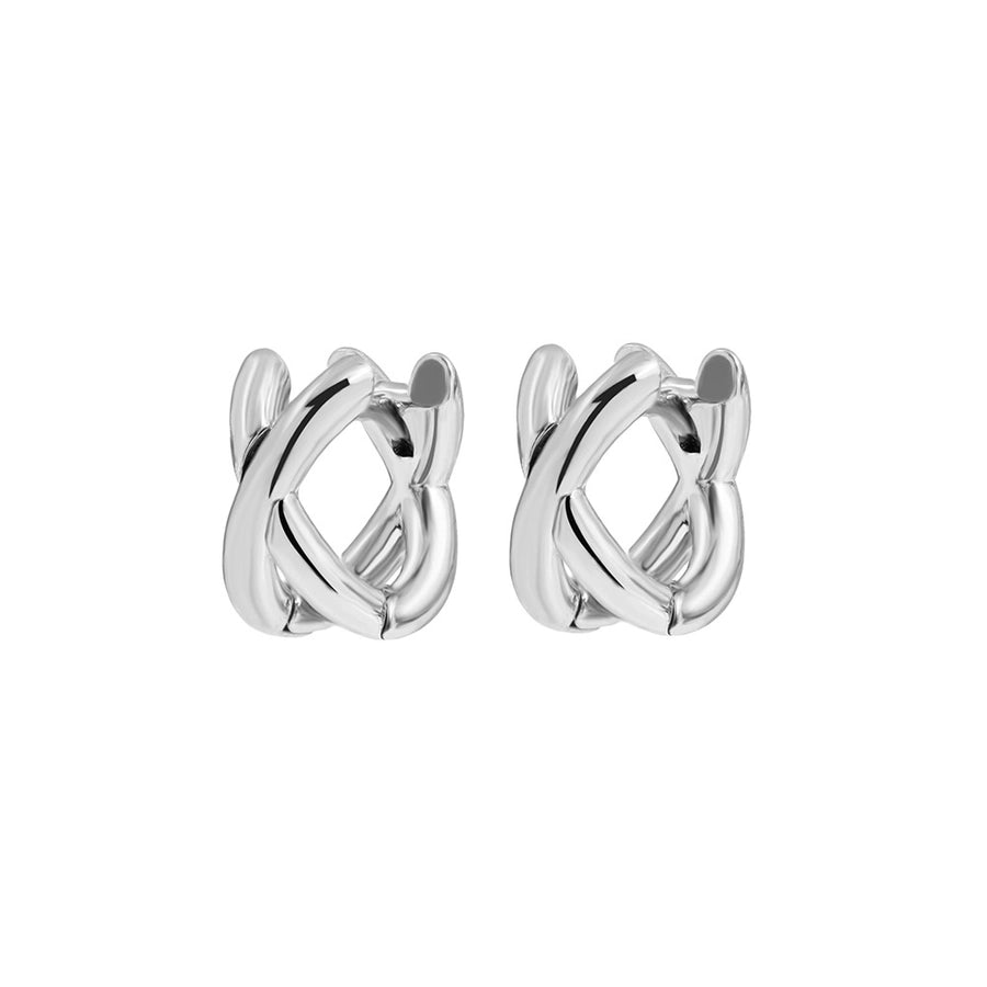 Timeless Color Block Studs – Copper & Gold-Plated Classic Ear Accessories-Bijou Crush