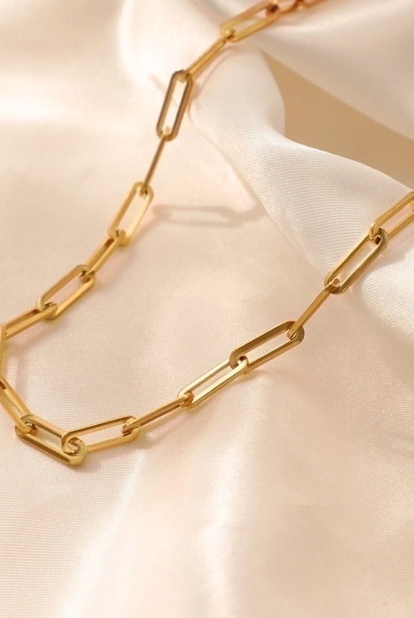 Minimalist Stainless Steel Necklace – 304 Stainless Steel Sleek Design-Bijou Crush