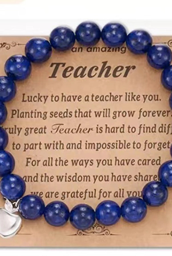 Commute Heart Shape Mixed Materials Handmade Bracelet-Bijou Crush