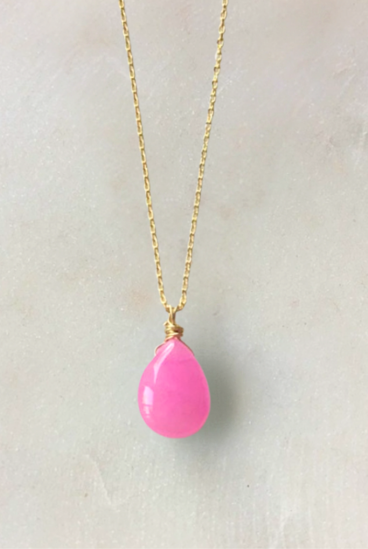 Candy Jade Necklace-Bijou Crush