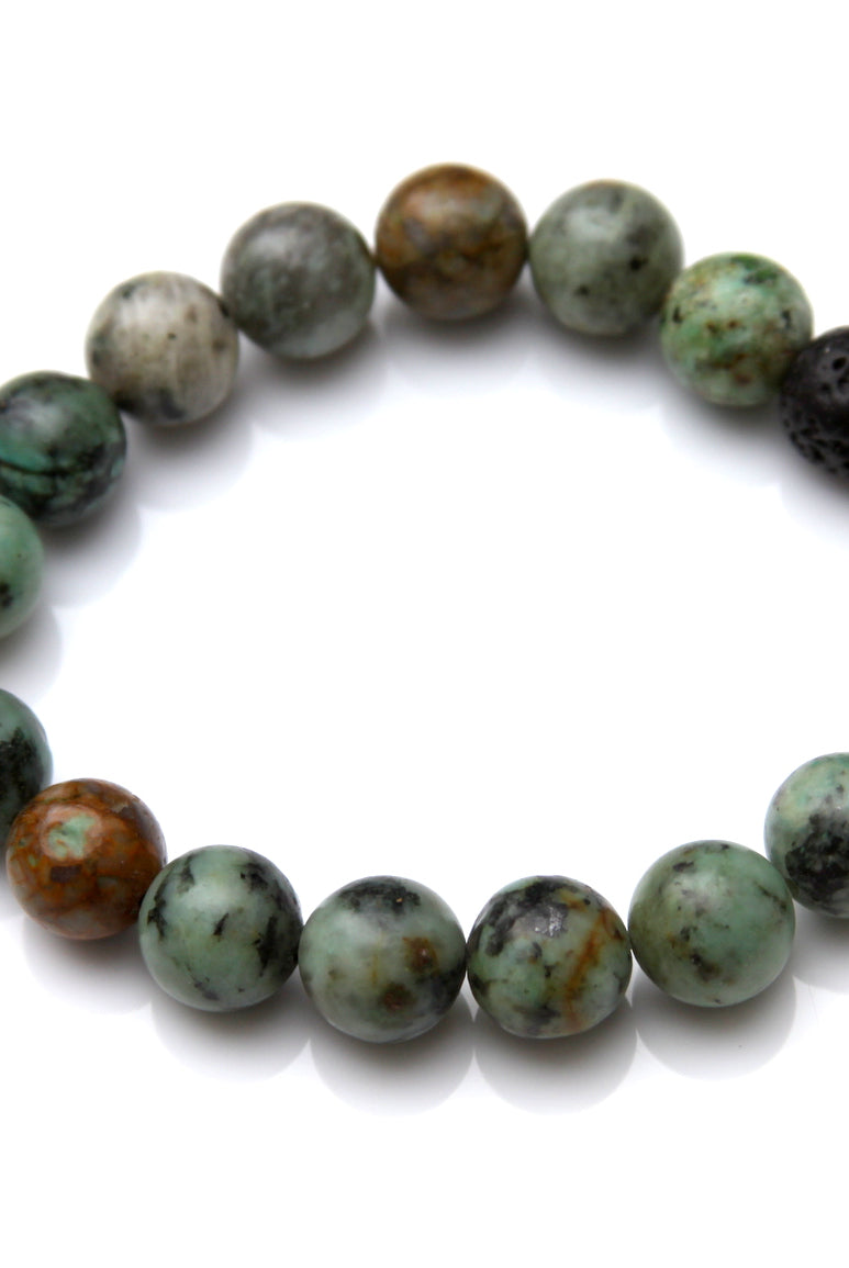 African Turquoise Bracelet-Bijou Crush