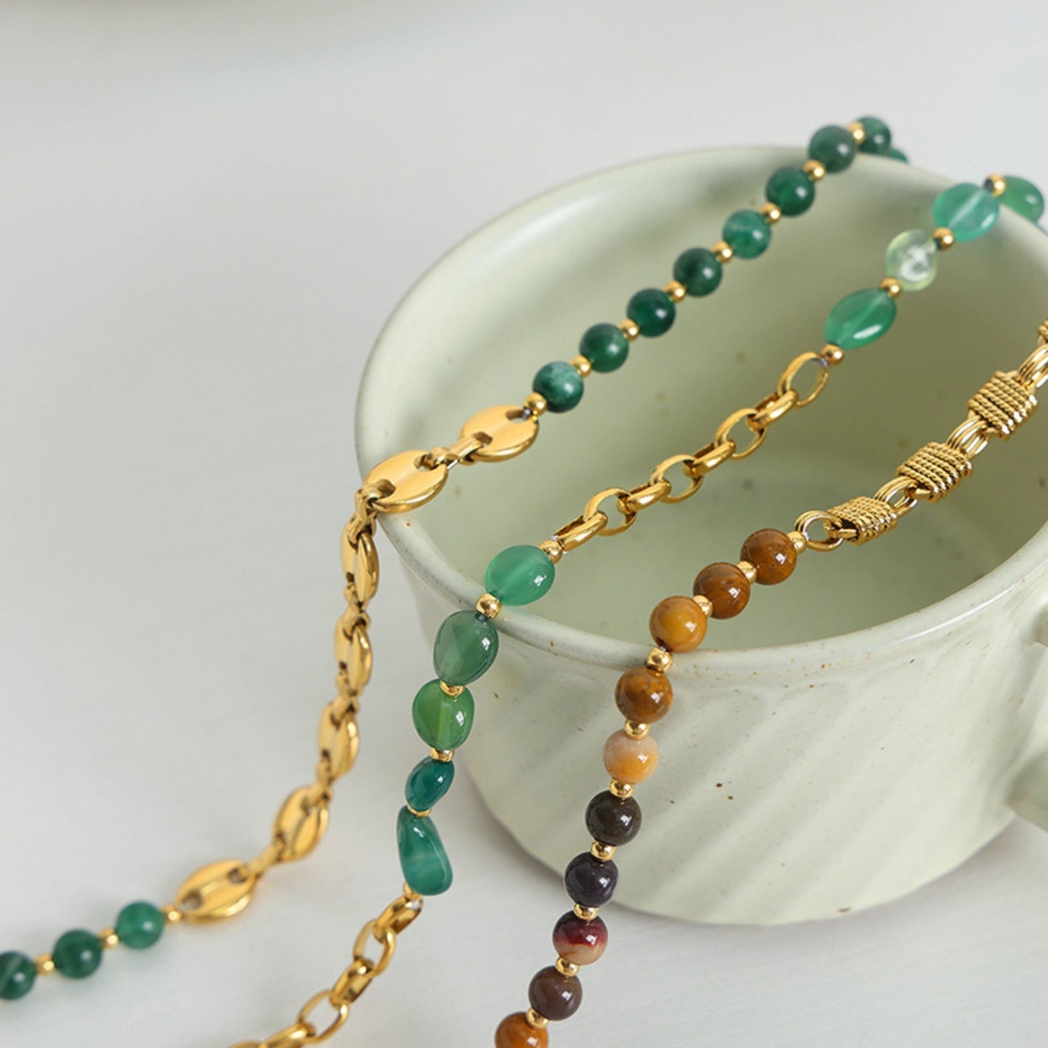 Natural Stone & Beaded-Bijou Crush
