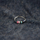 925 Sterling Silver Oil Drip Ring-Bijou Crush