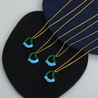 Heart Pendant Titanium Steel Necklace-Bijou Crush