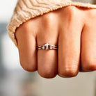 925 Sterling Silver Adjustable Cross Ring-Bijou Crush