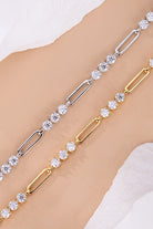 1.8 Carat Moissanite 925 Sterling Silver Bracelet-Bijou Crush