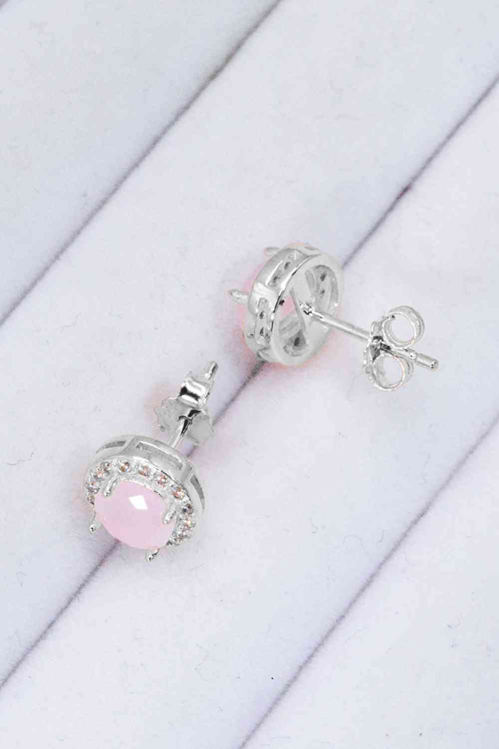Give It To You 925 Sterling Silver Quartz Earrings-Bijou Crush