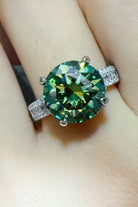 5 Carat Moissanite 925 Sterling Silver Ring-Bijou Crush