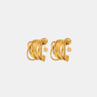Titanium Steel Geometric Shape Earrings-Bijou Crush