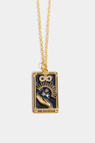Tarot Card Pendant Stainless Steel Necklace-Bijou Crush