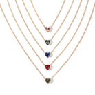 Simple Style Lock Alloy Cable Chain Pendant Necklace-Bijou Crush