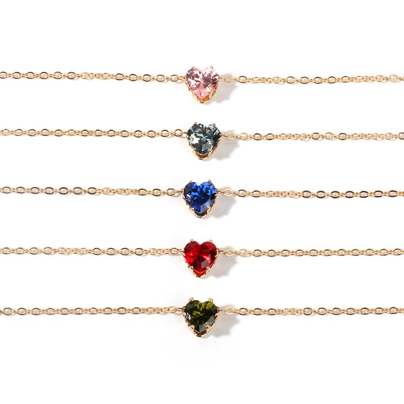 Simple Style Lock Alloy Cable Chain Pendant Necklace-Bijou Crush