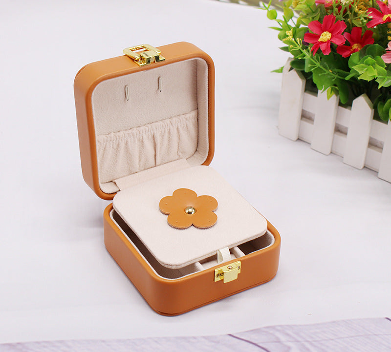 Double Storage European Earrings Jewelry Box-Bijou Crush