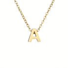 Letter Stainless Steel Titanium Plating Necklace-Bijou Crush