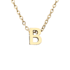 Letter Stainless Steel Titanium Plating Necklace-Bijou Crush