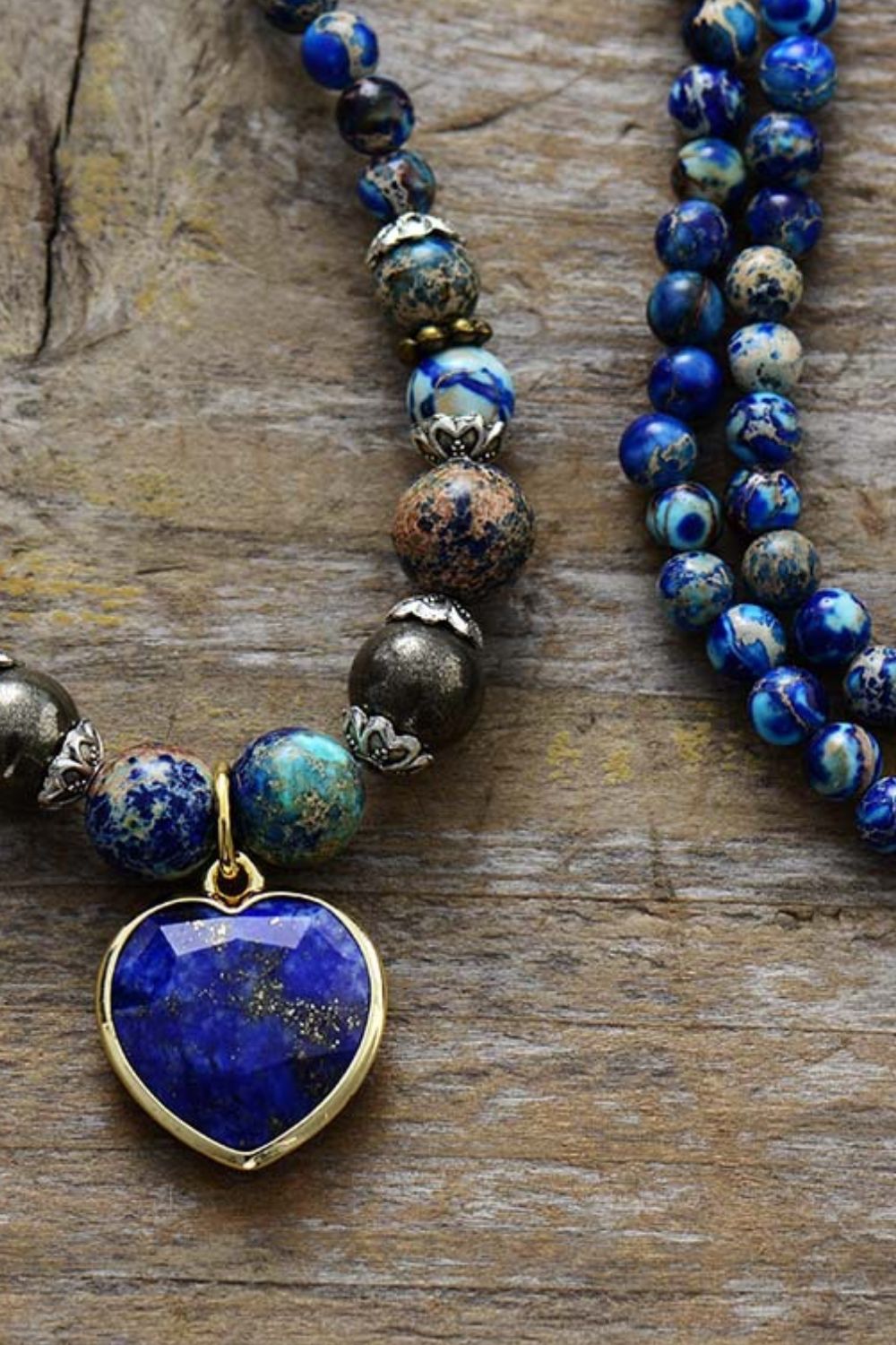 Imperial Stone Heart Three-Layered Bracelet-Bijou Crush
