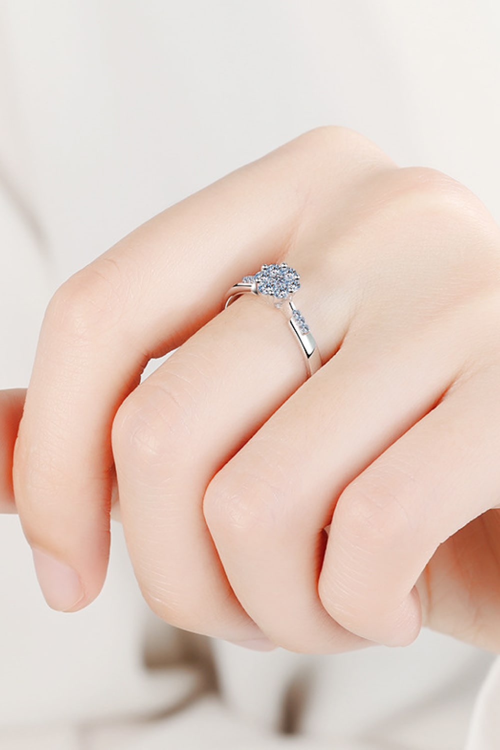 Create Your Dream Life Moissanite Ring-Bijou Crush