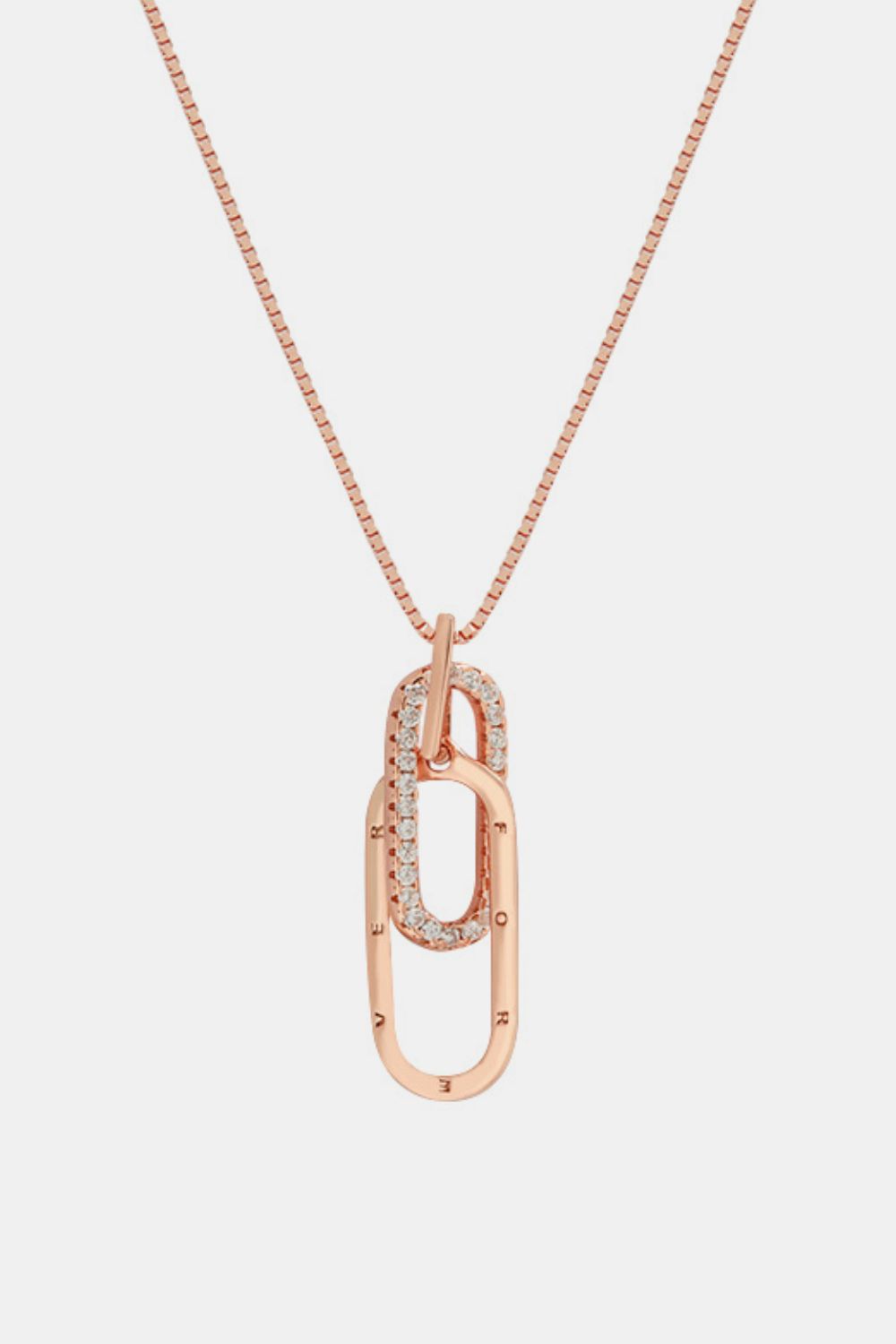 925 Sterling Silver Inland Zircon Necklace-Bijou Crush