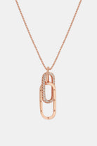 925 Sterling Silver Inland Zircon Necklace-Bijou Crush