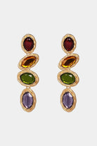 Geometrical Shape Resin Dangle Earrings-Bijou Crush