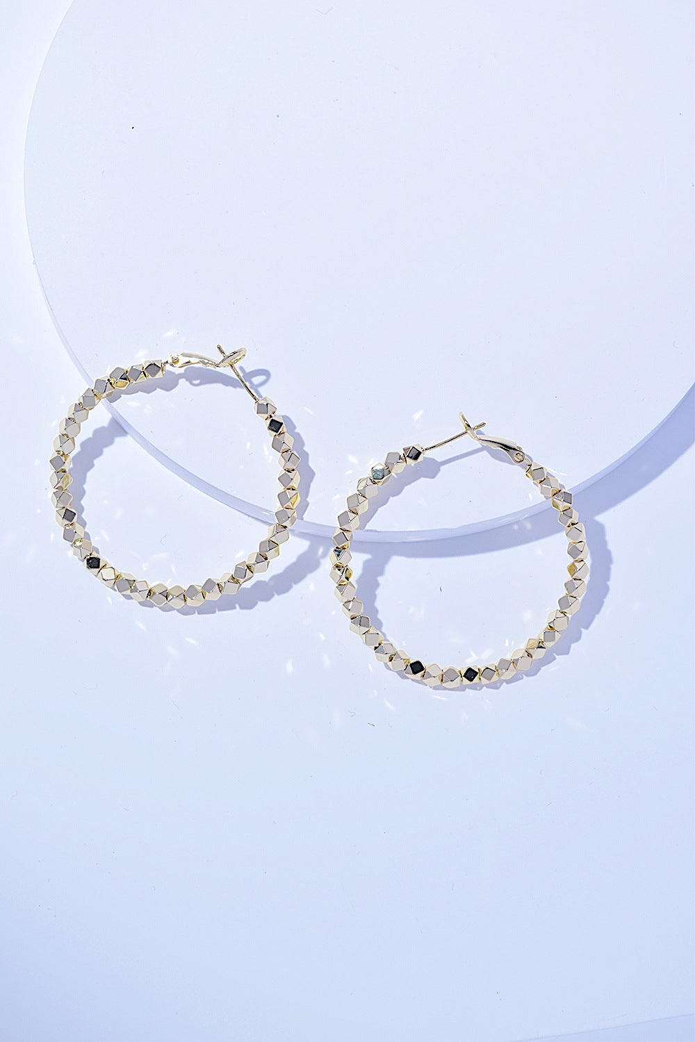Alloy Hoop Earrings-Bijou Crush