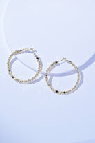 Alloy Hoop Earrings-Bijou Crush