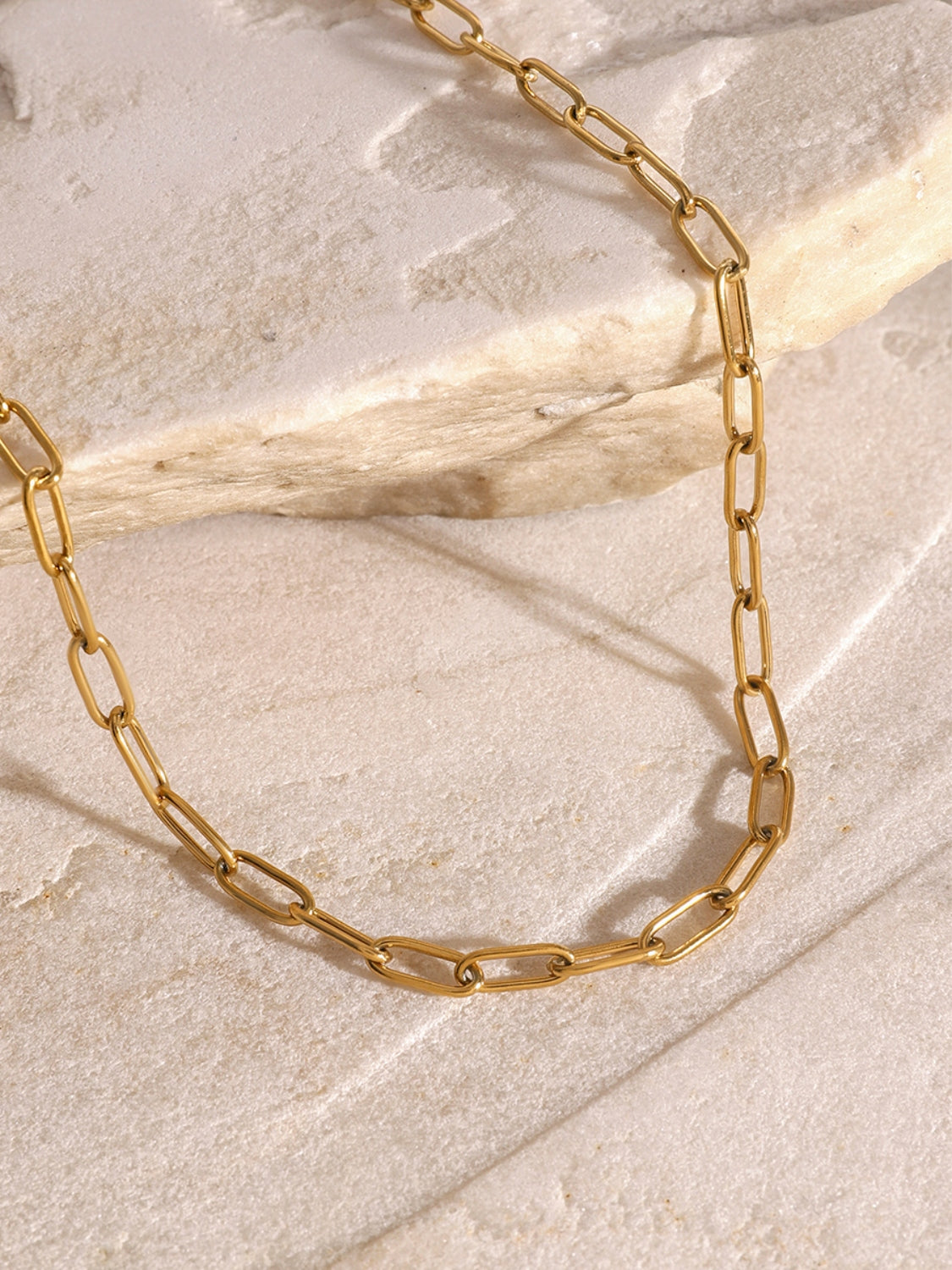 18K Gold-Plated Stainless Steel Double-Layered Necklace-Bijou Crush