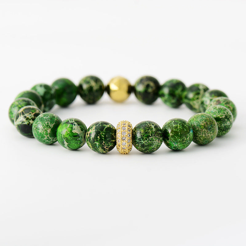 Natural Stone Beaded Bracelet-Bijou Crush