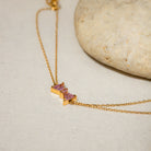 Stainless Steel Zircon Bow Bracelet-Bijou Crush