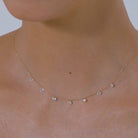 Stainless Steel Rhinestone Pendant Necklace-Bijou Crush