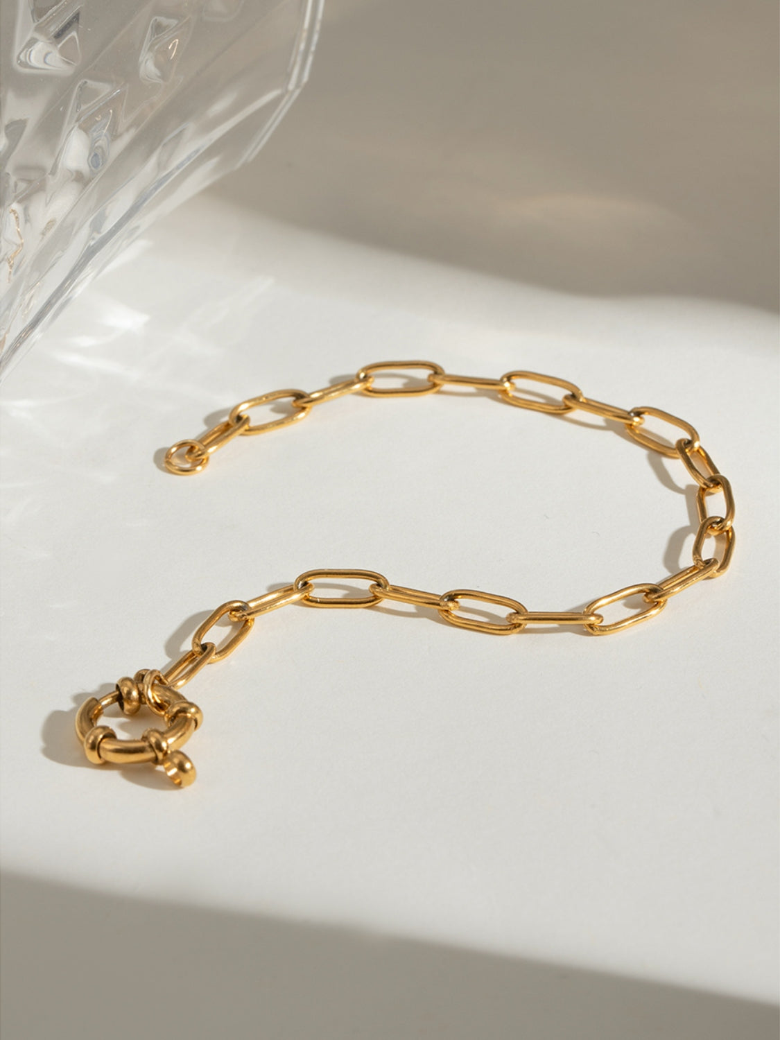 18K Gold-Plated Stainless Steel Chain Bracelet-Bijou Crush