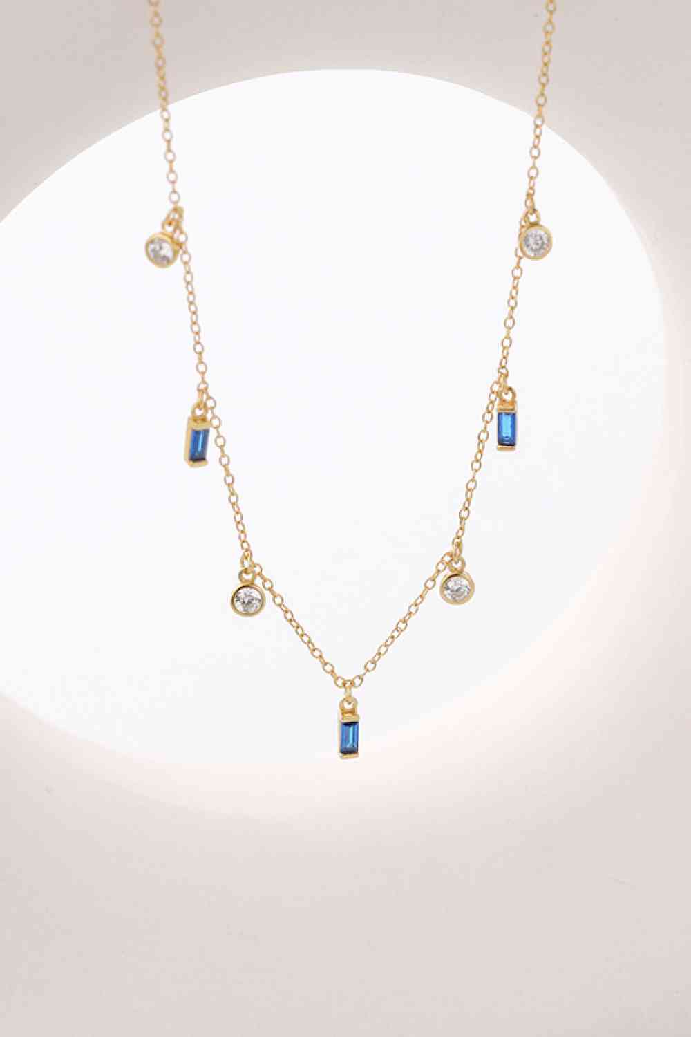18K Gold Plated Multi-Charm Chain Necklace-Bijou Crush