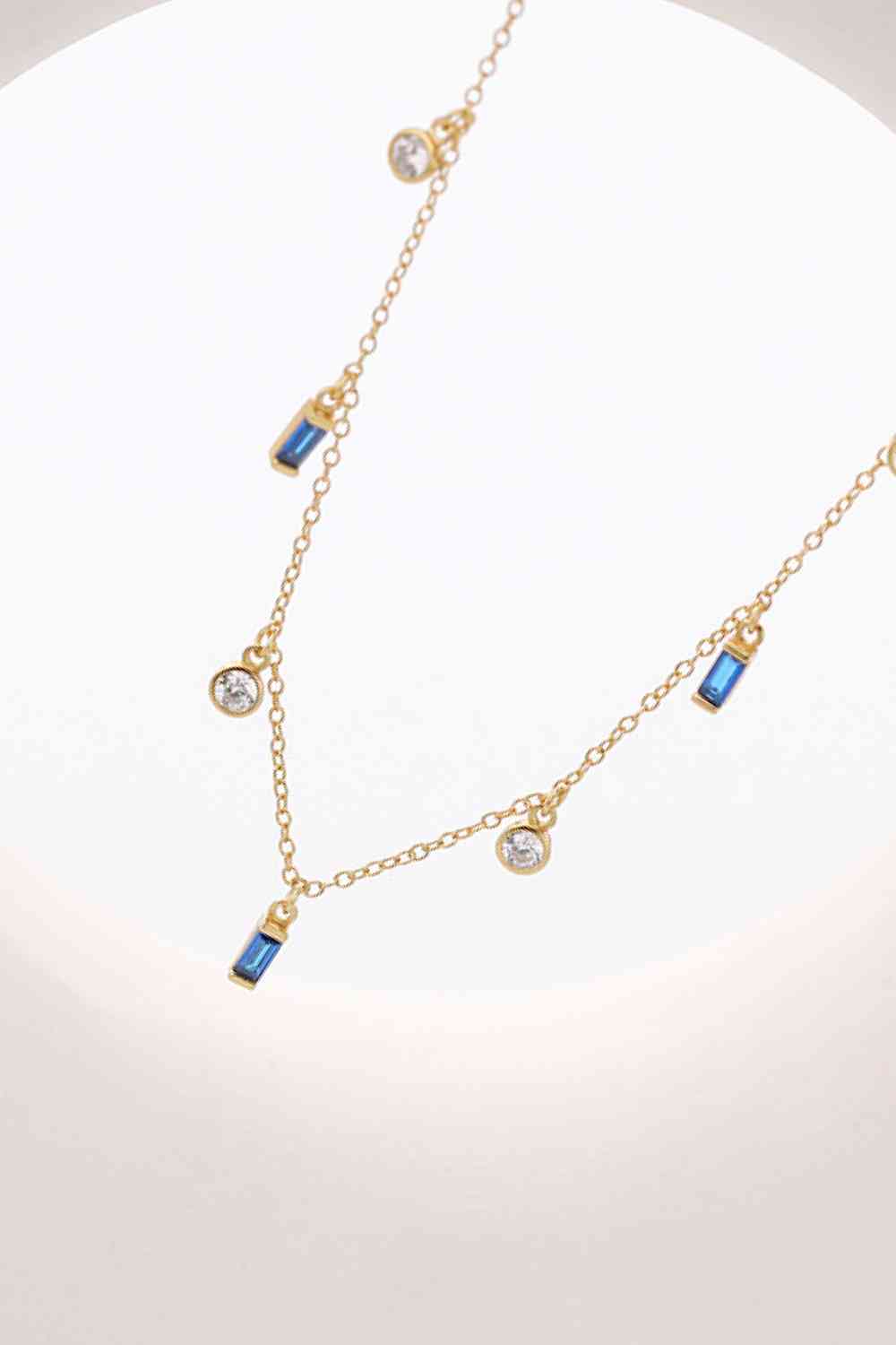 18K Gold Plated Multi-Charm Chain Necklace-Bijou Crush