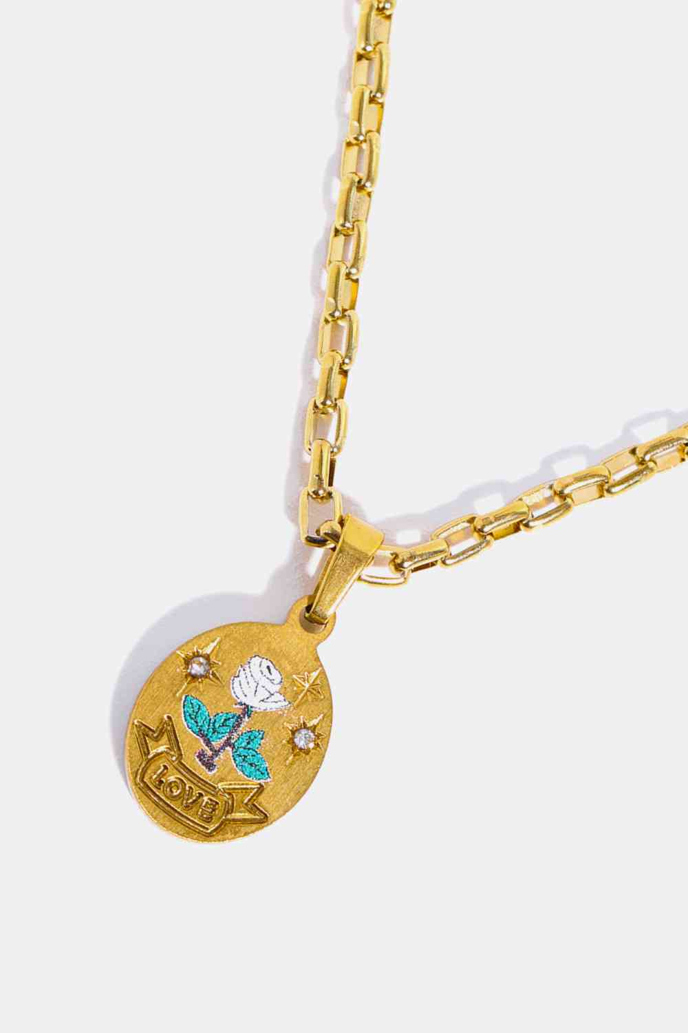 Stainless Steel 18K Gold-Plated Necklace-Bijou Crush